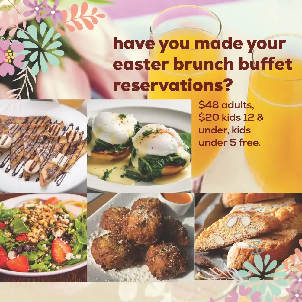 Easter Brunch Buffet at Cucina - Mobile