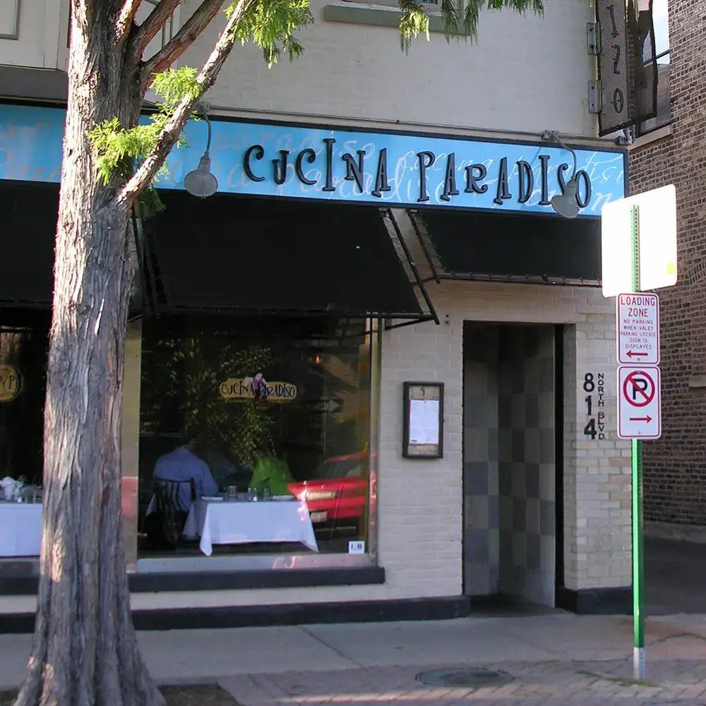Archival Photo of Cucina from late 1990's - mobile version